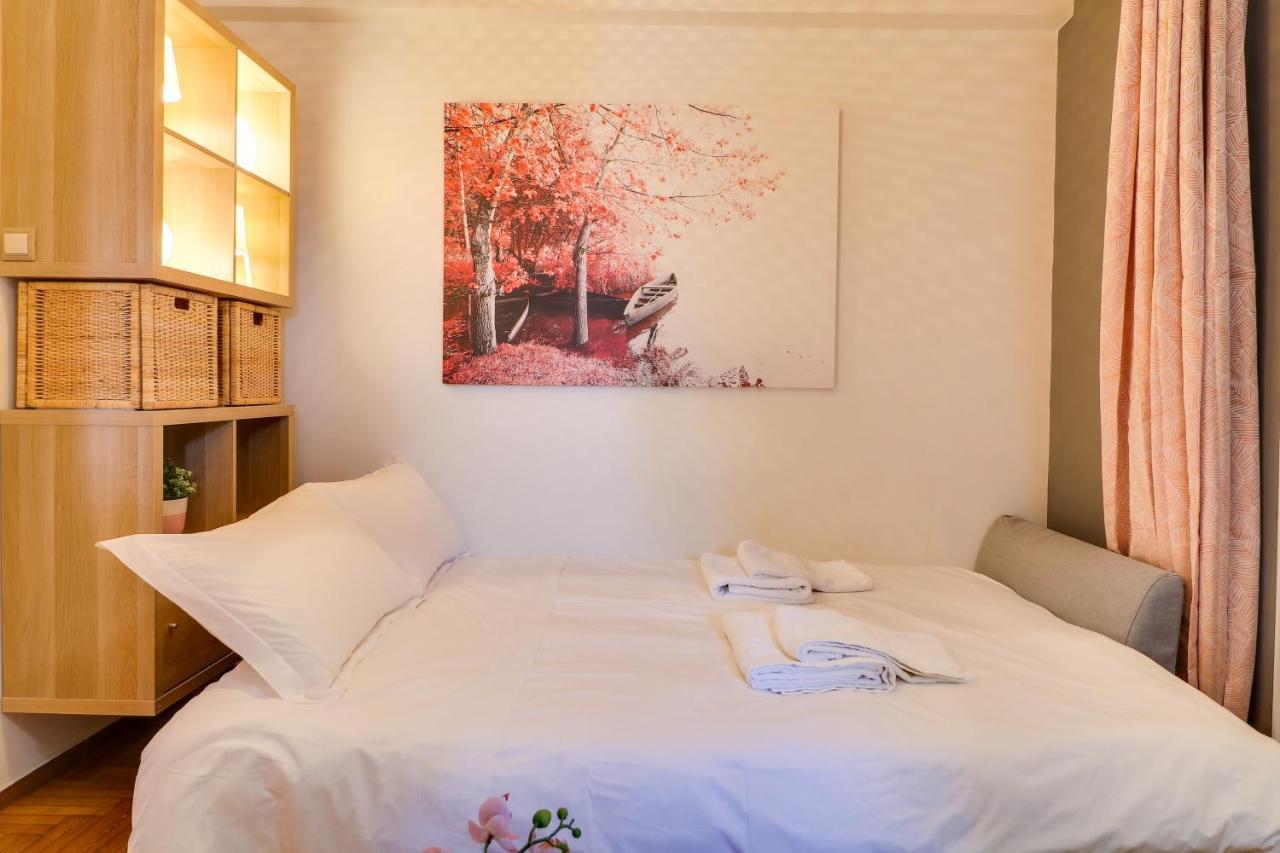 אתונה Spacious Central Flat☆3Min To Metro☆Ac|Netflix|Pc מראה חיצוני תמונה